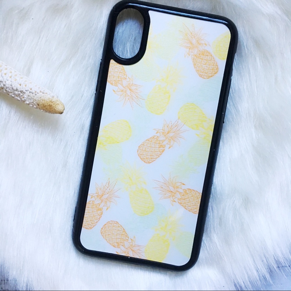 E-Circuit Pineapple iPhone X Apple Phone Cover Case